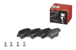 Audi A3 Brake Pads - Rear - Brembo OE - Low-Met - `10-`13